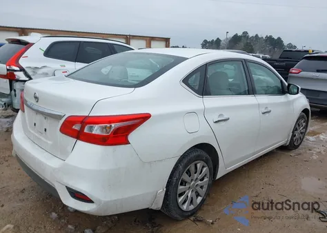 2017 Nissan Sentra S z USA, uszkodzony, nr VIN 3N1AB7AP5HY288475
